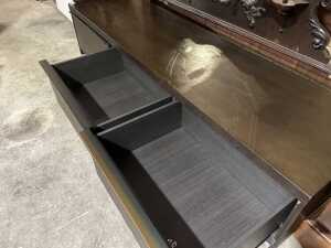 Modern timber low entertainment unit - 4