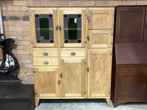 1950s timber kitchen cabinet