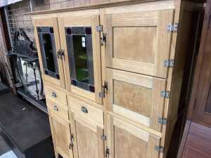 1950s timber kitchen cabinet - 2