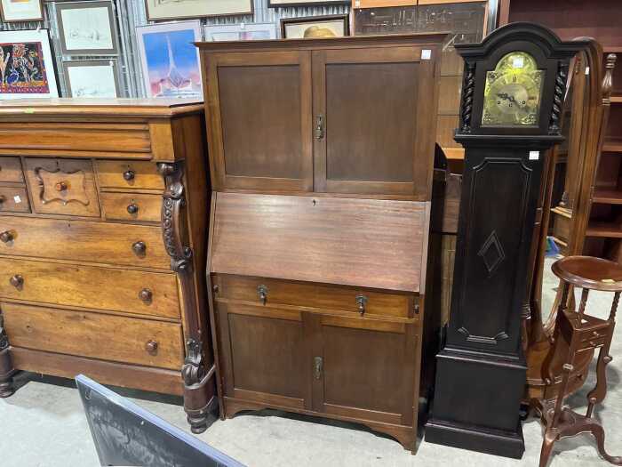 Victorian secretaire bureau