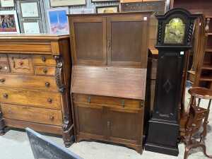 Victorian secretaire bureau