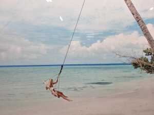 Contemporary photographic print of fun at the beach - 2