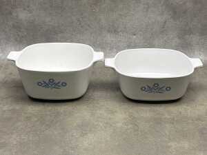 Corningware 'Cornflower' cookware items - 4