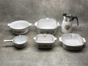 Corningware 'Spice of Life' cookware items