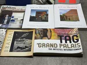 Design books and magazines, including Art Basel Year 44 - 5