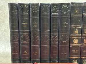 Folio books, including Tolstoy - 2