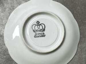 Gareis Bavarian blue and silver decoration porcelain dinner setting for 8 - 7