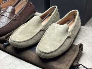 Four NEW pairs of Nappa Tori Australia leather men's shoes, size UK 7 - 2