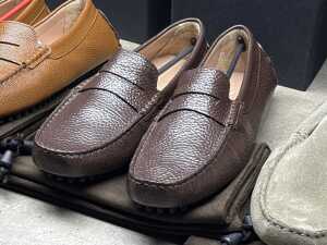 Four NEW pairs of Nappa Tori Australia leather men's shoes, size UK 7 - 3
