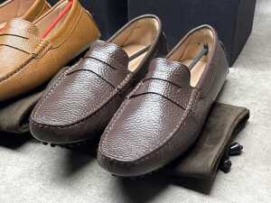 Four NEW pairs of Nappa Tori Australia leather men's shoes, size UK 6 - 2