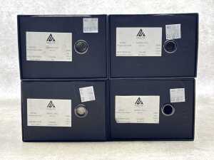 Four NEW pairs of Nappa Tori Australia leather men's shoes, size UK 6 - 5