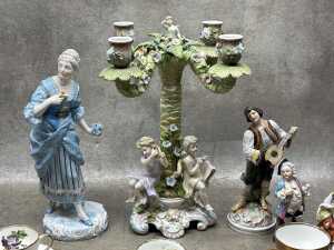 Assorted porcelain including antique - 2