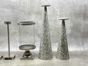 Modern decorative homewares, mainly candle holders - 2