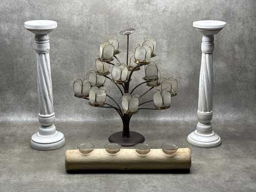 Modern decorative candle holders