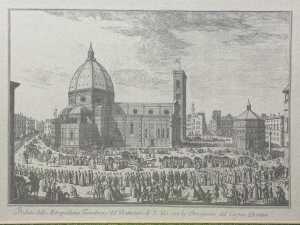 Three sets of European scene prints on paper (6) - 3