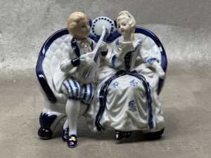 Six porcelain figures, including Royal Doulton - 4
