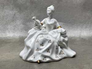 Six porcelain figures, including Royal Doulton - 5