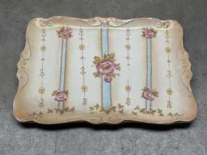 Antique Crown Devon porcelain blush ware - 5