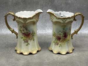 Antique SF&C porcelain blush ware - 3