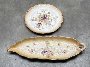 Antique SF&C porcelain blush ware - 4