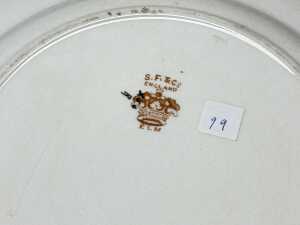 Antique SF&C porcelain blush ware - 5