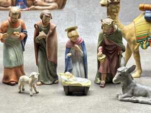 Goebel ceramic nativity scene figures - 2