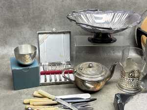 Metalware, including silver plate - 2