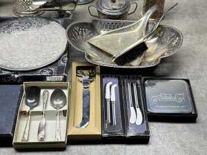 Metalware, including silver plate - 5