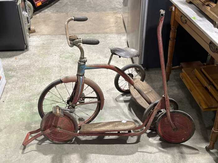 Cyclops scooter and bycicle