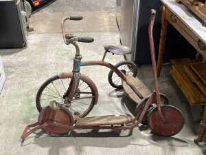 Cyclops scooter and bycicle