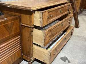 Spanish-style rustic country home chest of draws - 3