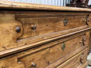 Spanish-style rustic country home chest of draws - 5