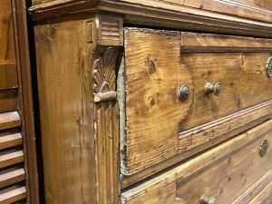 Spanish-style rustic country home chest of draws - 6