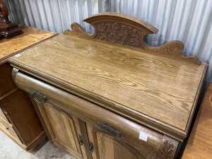 French oak sideboard - 2