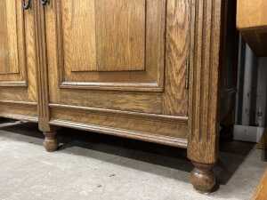 French oak sideboard - 6