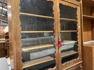 Queen Anne display cabinet - 4