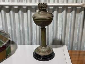 Brass kerosene lamp base