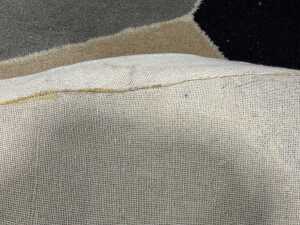Modern polyester round rug - 3