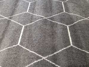 Turkish machine-made polyester floor rug - 2