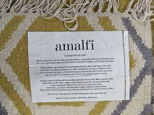 Amalfi machine-made wool and cotton floor rug - 4
