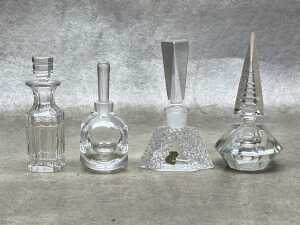 Crystal and glass figures and bottles, including Swarovski - 6