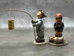 Six Goebel Hummel porcelain figures - 3