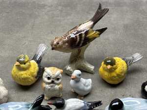 Ceramic bird figures, including Goebel - 2