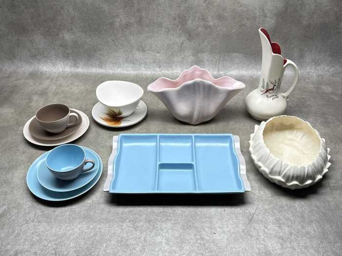 Mid-century ceramics including Poole Pottery