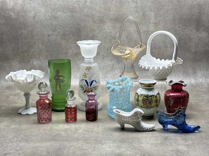 Coloured and decorative glassware
