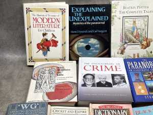 Books, together with Scythe game expansion pack - 2