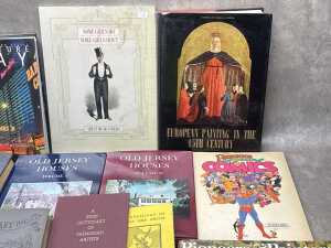 Art reference books, including Architecture Today - 3