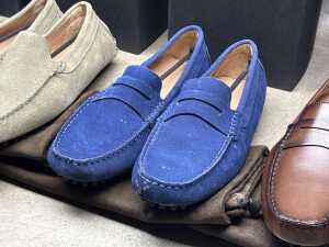Four NEW pairs of Nappa Tori Australia leather men's shoes, size UK 7 - 3
