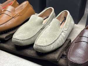 Four NEW pairs of Nappa Tori Australia leather men's shoes, size UK 8 - 3