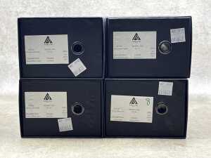 Four NEW pairs of Nappa Tori Australia leather men's shoes, size UK 8 - 6